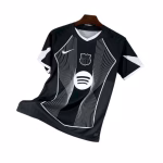 FC Barcelona 2025-26 Limited Black Aurora Premium Kit Fans Version