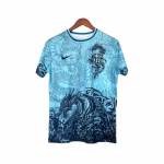 FC Barcelona 2025-26 Limited Blue Dragon Premium Kit Fans Version