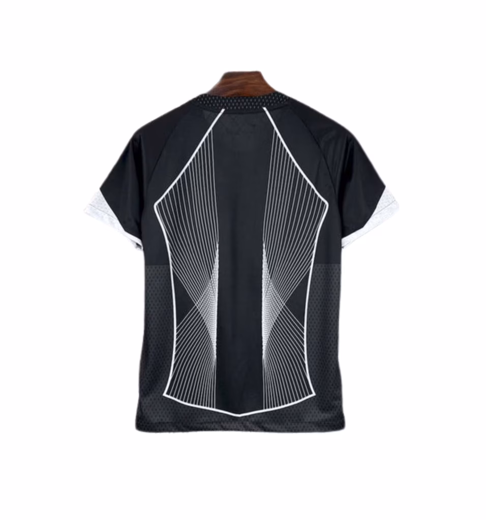 FC Barcelona 2025-26 Limited Black Aurora Premium Kit Fans Version