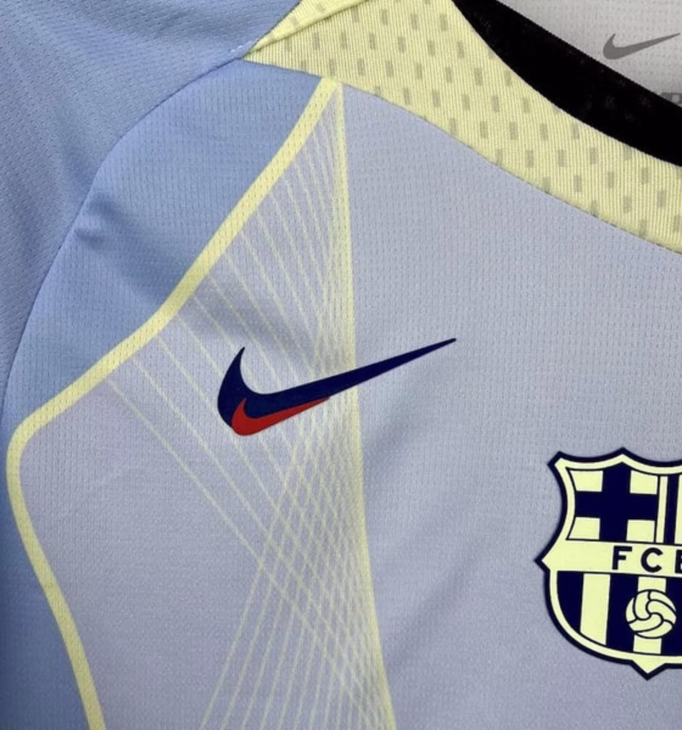 FC Barcelona 2025-26 Limited Sky Blue Aurora Premium Kit