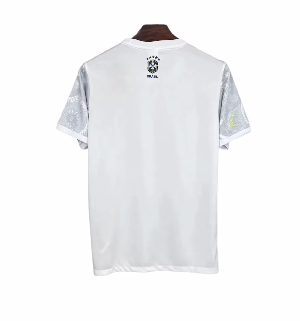Brazil 2025-26 Limited Jesus White Premium Kit Fans Version