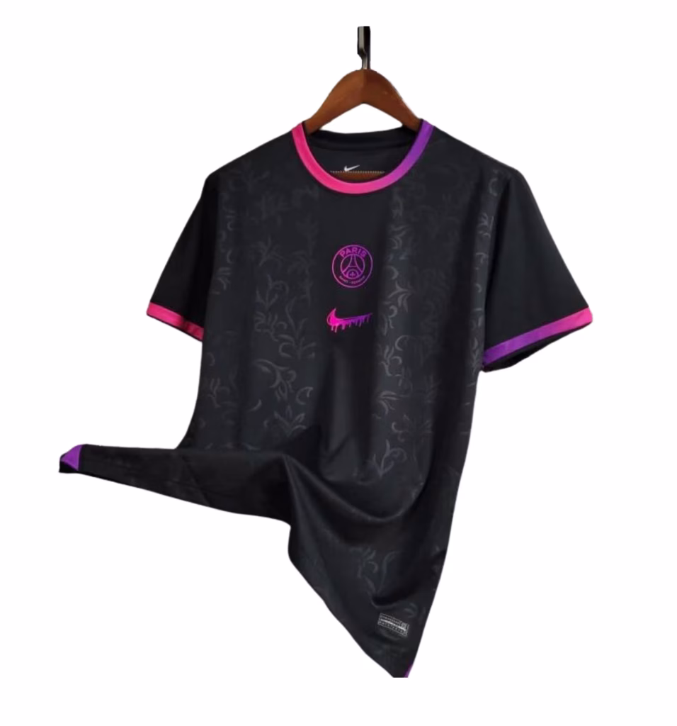 PSG 2025-26 Limited Paris Noir Premium Kit Fans Version