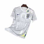Brazil 2025-26 Limited Jesus White Premium Kit Fans Version