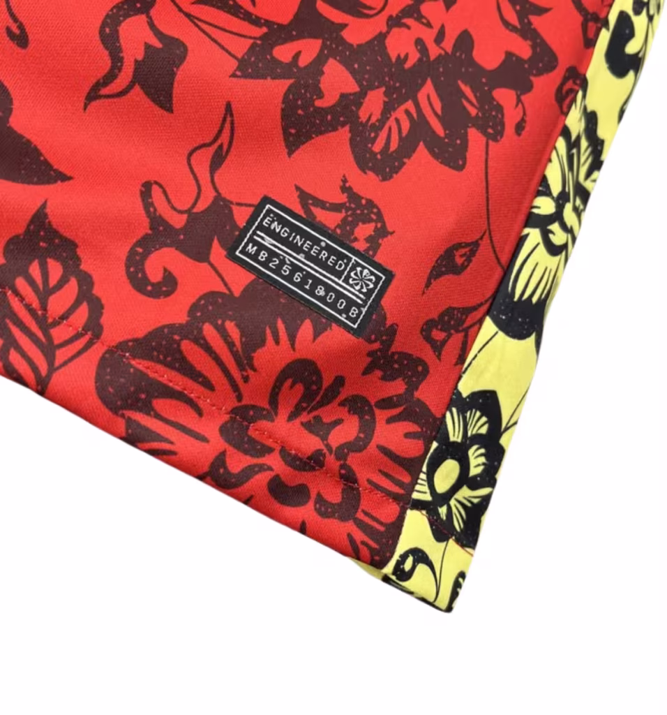 Portugal 2025-26 Limited Red Rose Premium Kit Fans Version