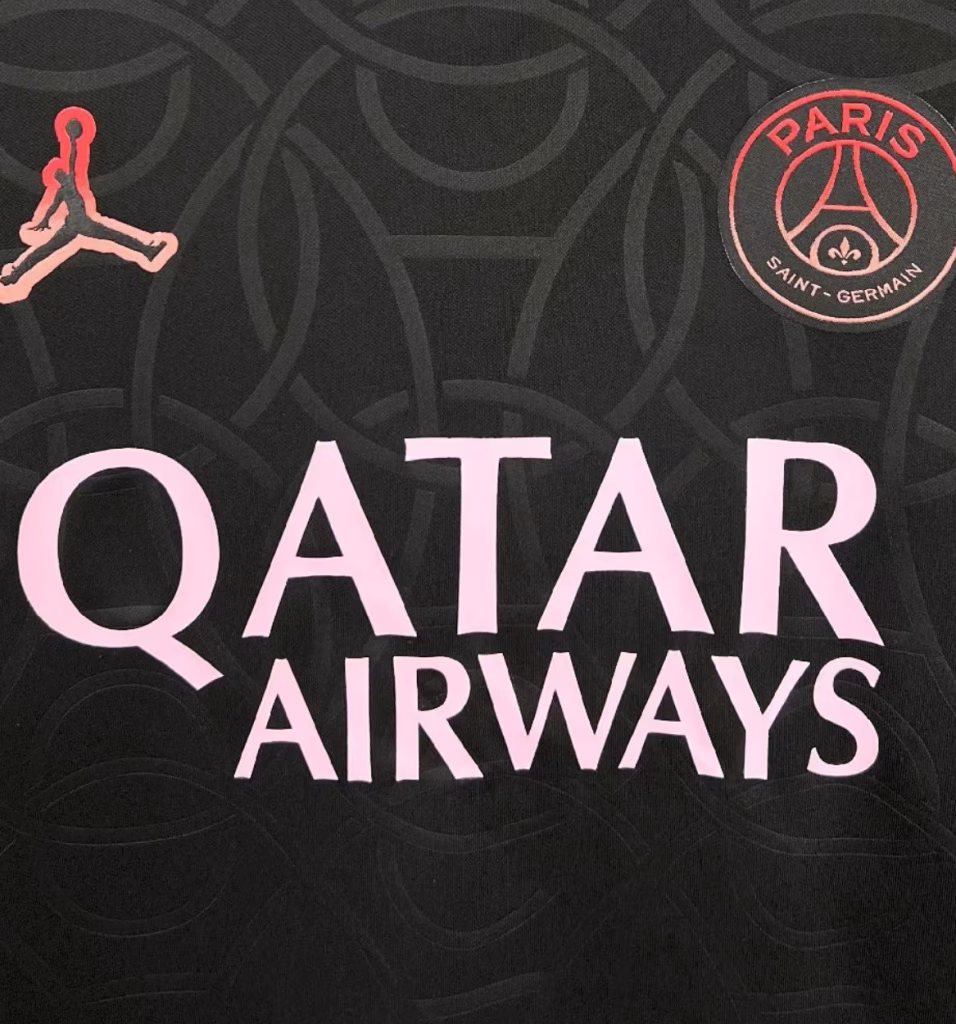 PSG x Jordan 2024-25 Limited Black Premium Kit