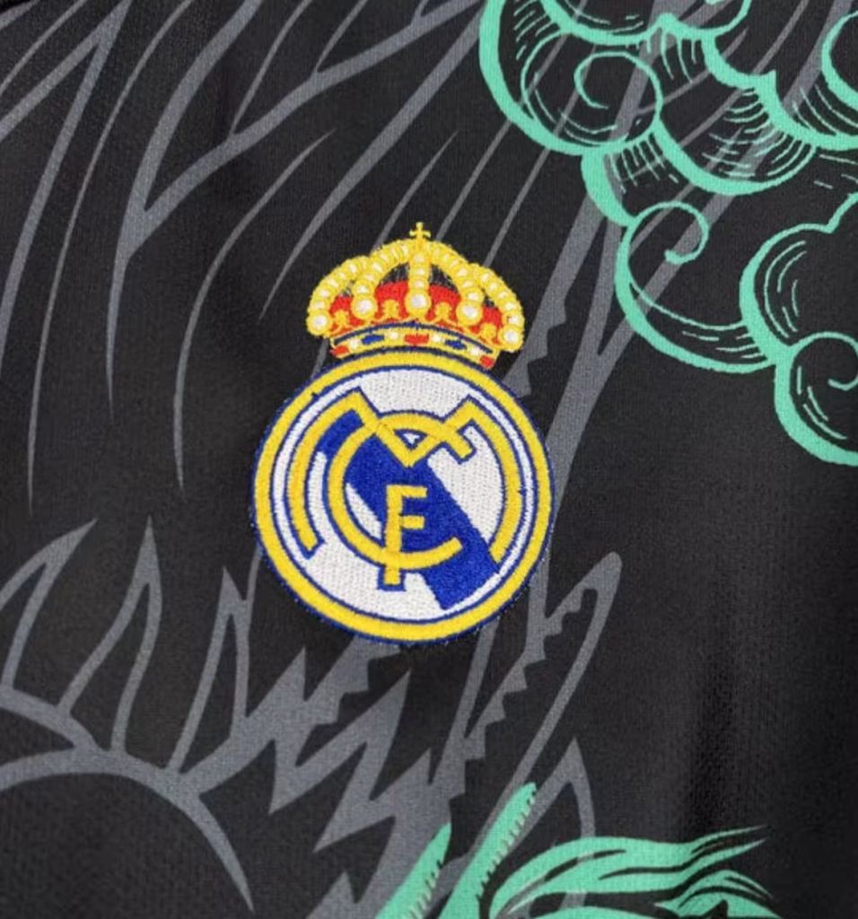 Real Madrid 2025-26 Limited Green Dragon Premium Kit