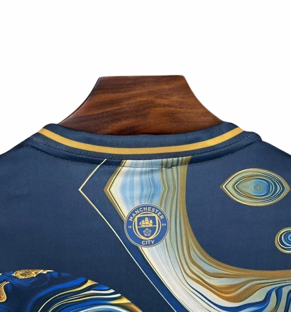 Manchester City 2025-26 Limited Galaxy Premium Kit Fans Version