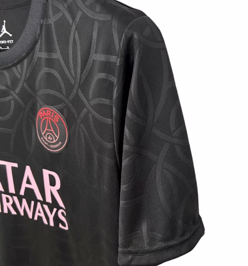 PSG x Jordan 2024-25 Limited Black Premium Kit