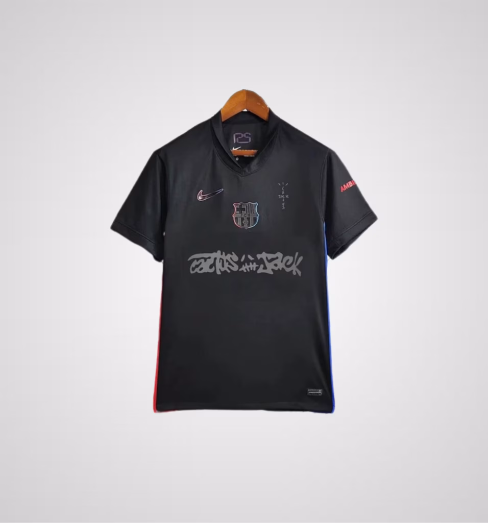 FC Barcelona x Travis Scott Limited Cactus Jack Premium Away Kit