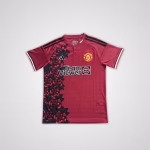 Manchester United 2025-26 Limited Rose Red Premium Kit Fans Version