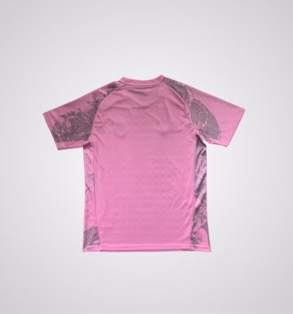 Real Madrid 2025-26 Limited Pink Dragon Premium Kit Fans Version