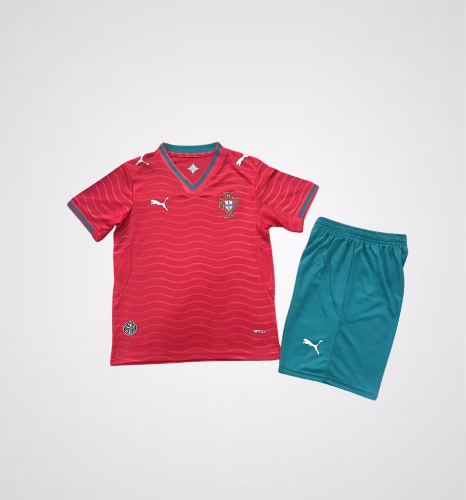 2026 Portugal National Home Kit Kids