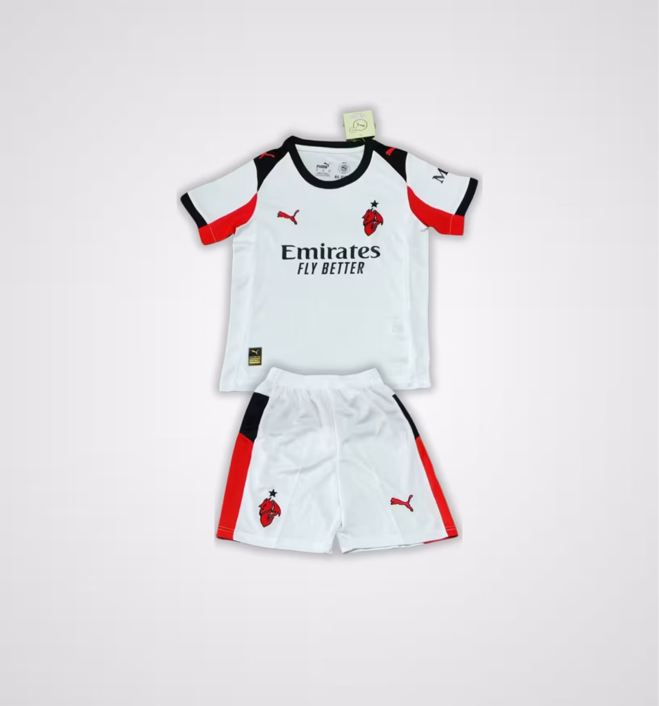 AC Milan 25-26 Away Kit Kids