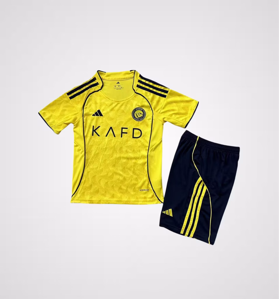 Al-Nassr FC 25-26 Home Kit Kids