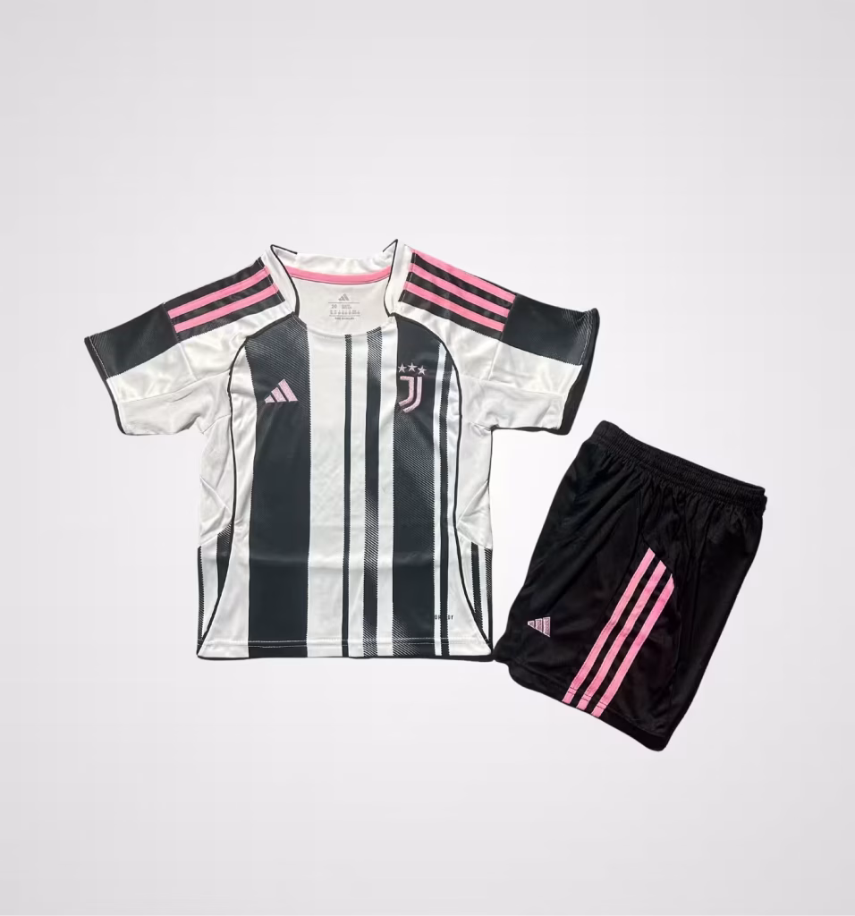 Juventus FC 25-26 Home Kit Kids