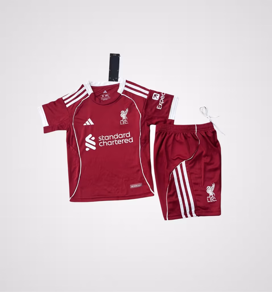 Liverpool FC 25-26 Home Kit Kids