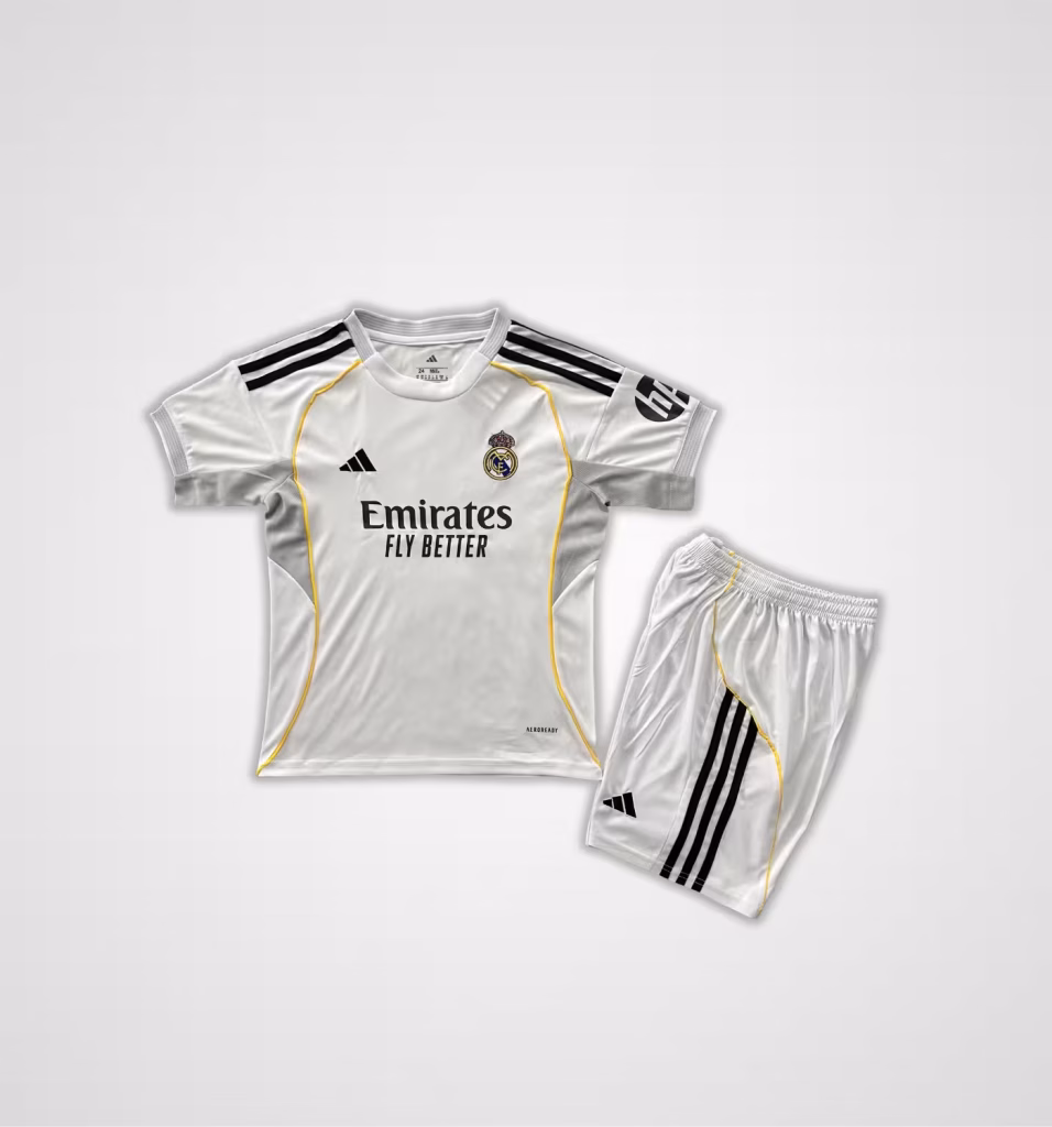 Real Madrid 25-26 Home Kit Kids