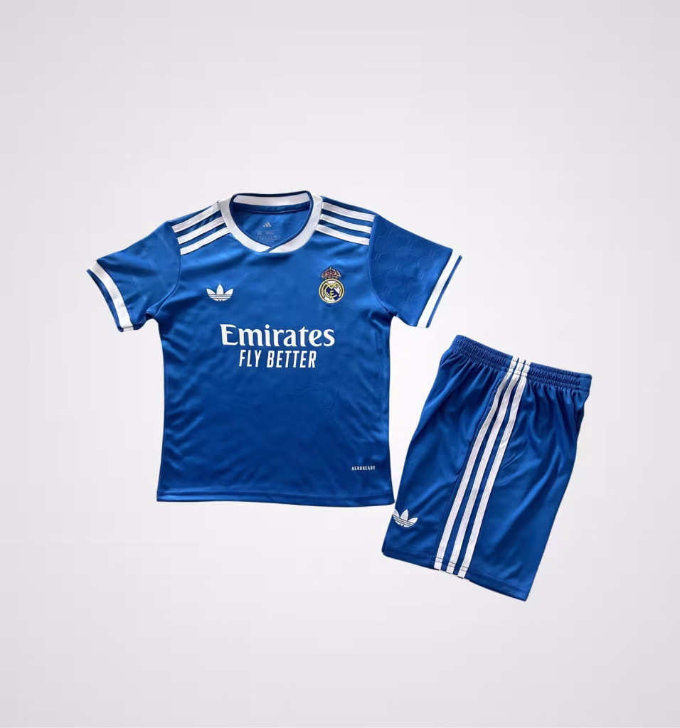 Real Madrid 25-26 Third Kit Kids