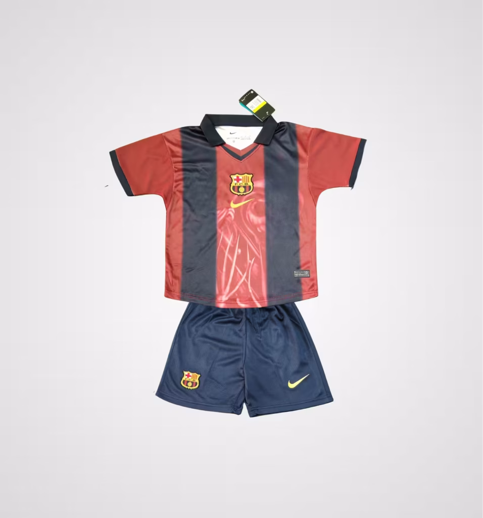 FC Barcelona 2000-01  x Cactus Jack Retro Premium Kit Kids