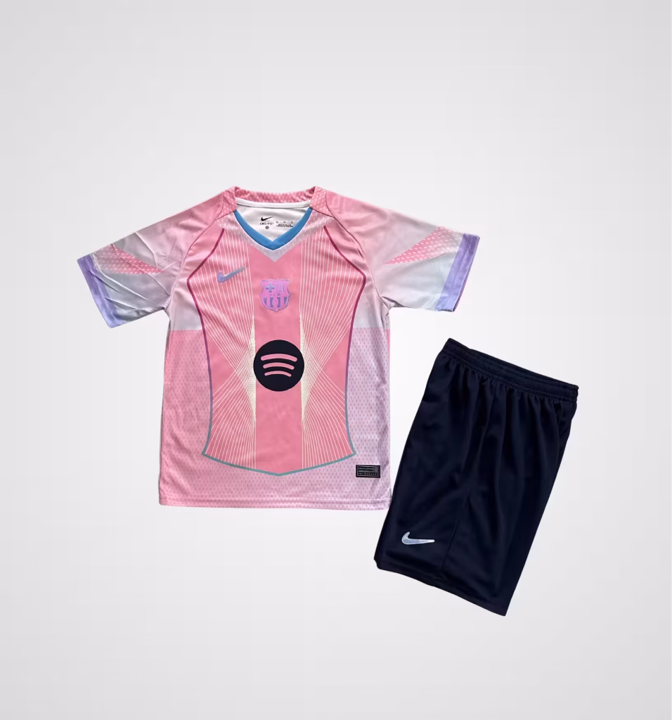 FC Barcelona 2025-26 Aurora Premium Kit Kids
