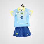 FC Barcelona 2025-26 Sky Blue Aurora Premium Kit Kids