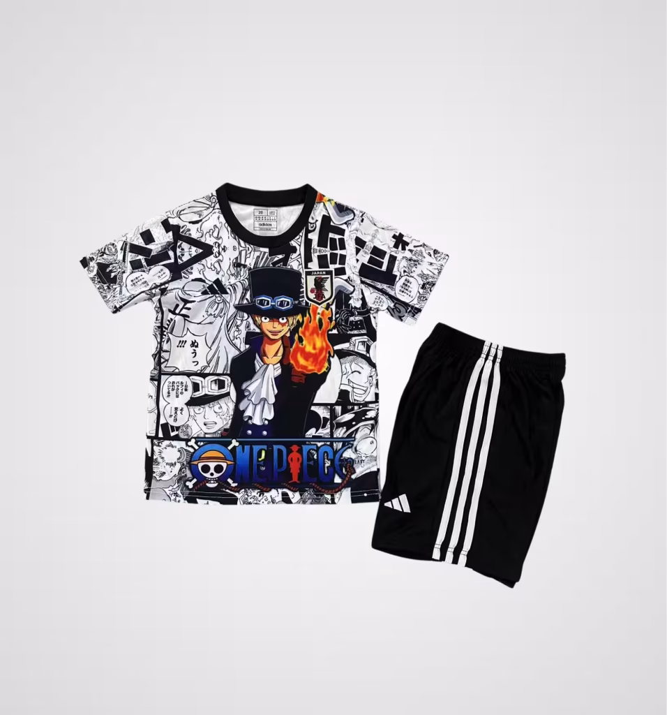 Japan x One Luffy on Fire Premium Kit Kids