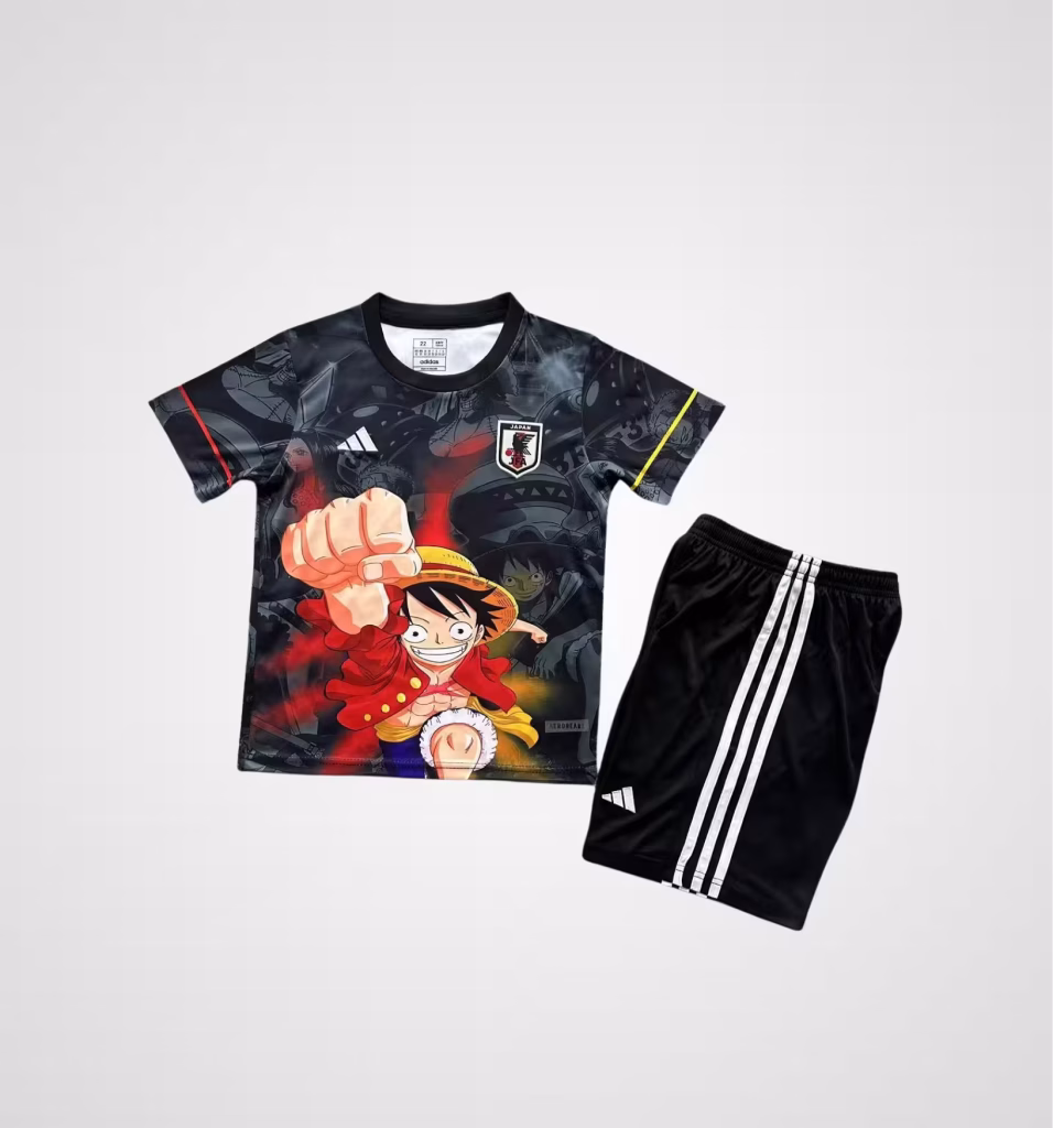 Japan x One Piece Luffy Black Premium Kit Kids