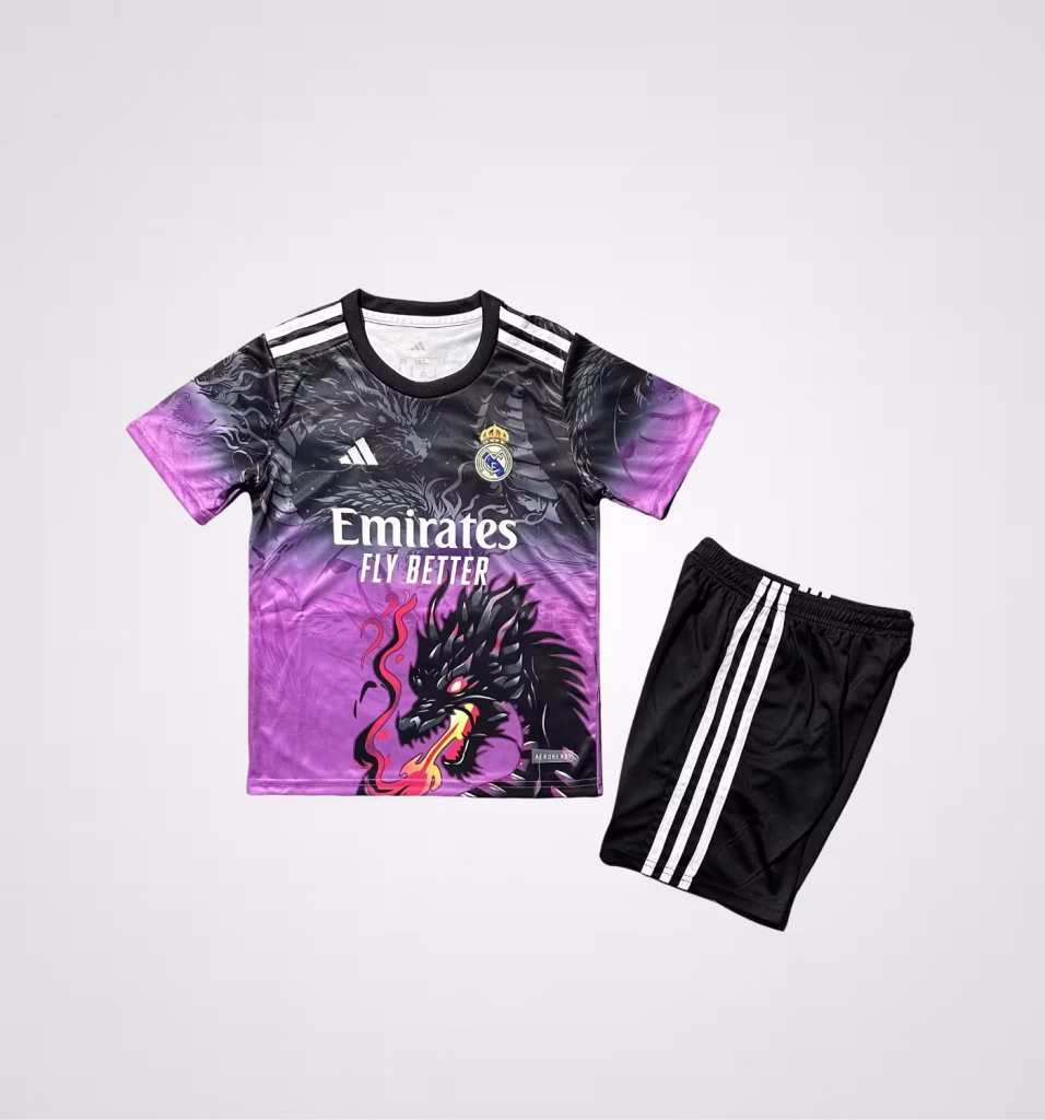 Real Madrid Amethyst Dragon Premium Kit Kids