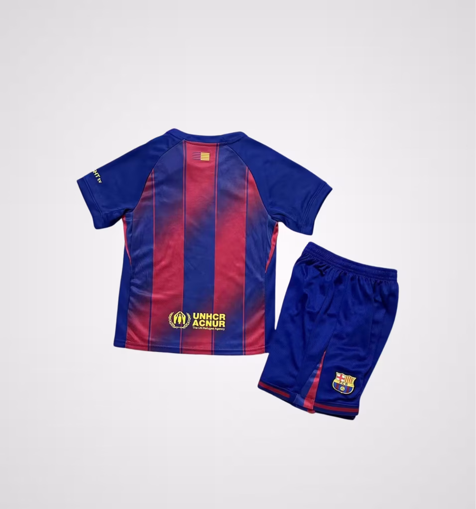 FC Barcelona 25-26 Home Kit Kids