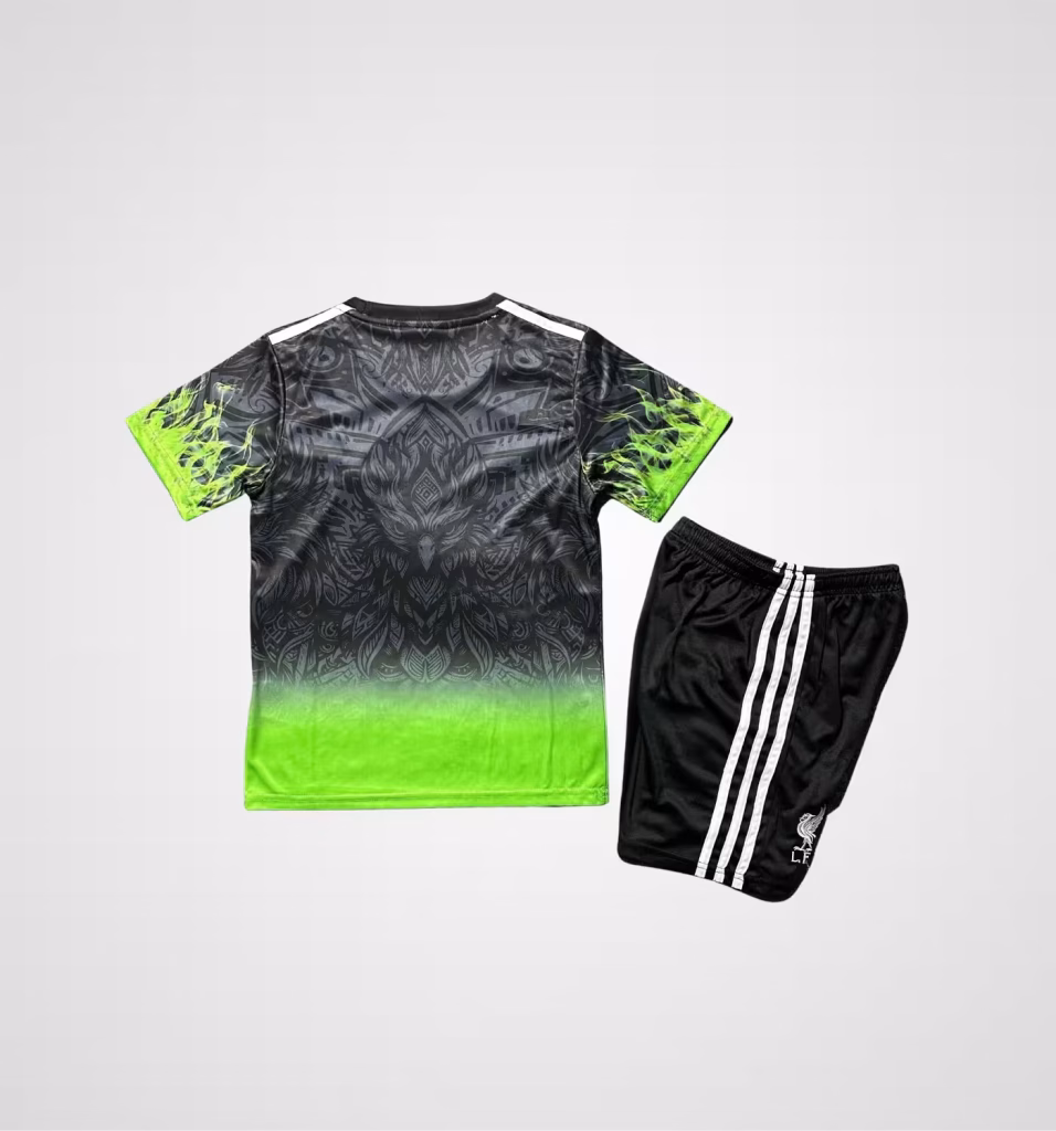 Liverpool FC Green Phoenix Premium Kit Kids
