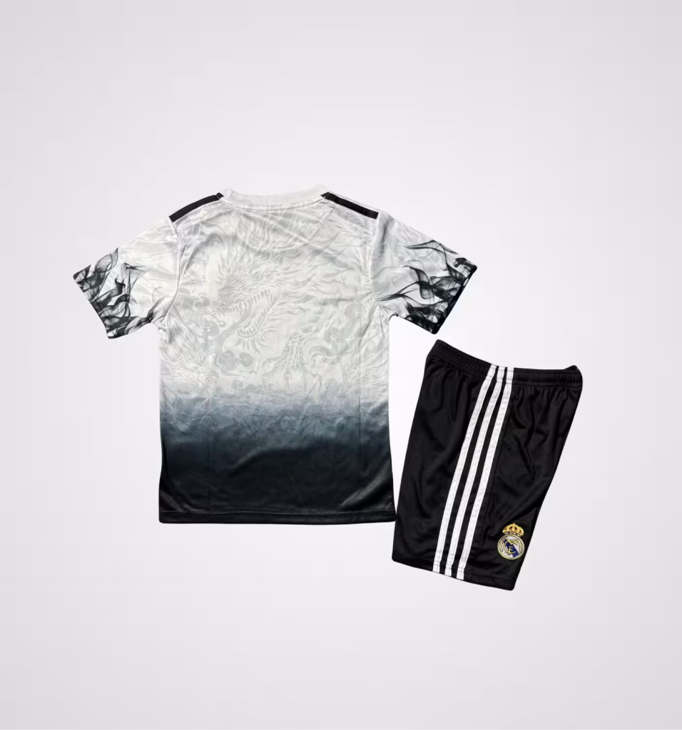 Real Madrid 2025-26 Ice Breath Dragon Premium Kit Kids