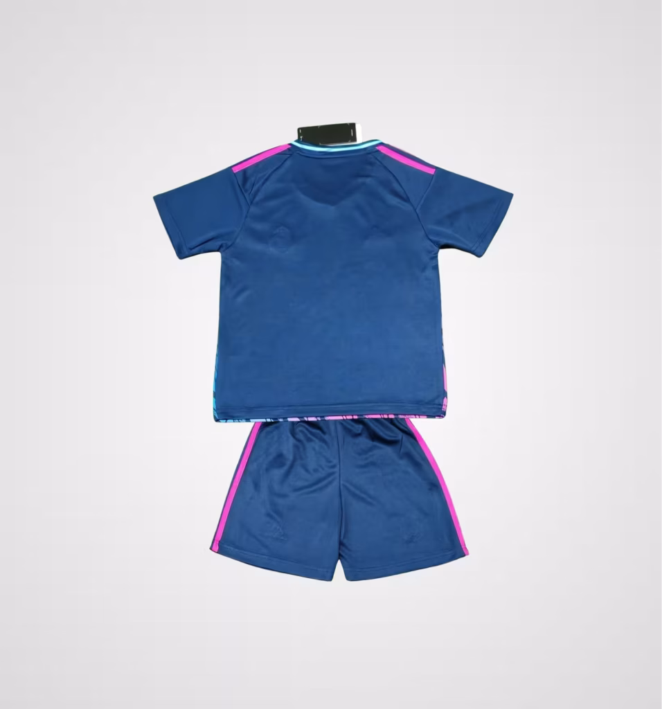 Real Madrid Purple Pattern Premium Kit Kids