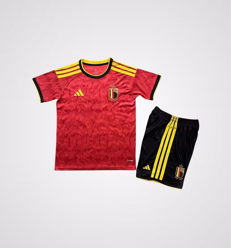 2026 Belgium National Team Home Kit Kids
