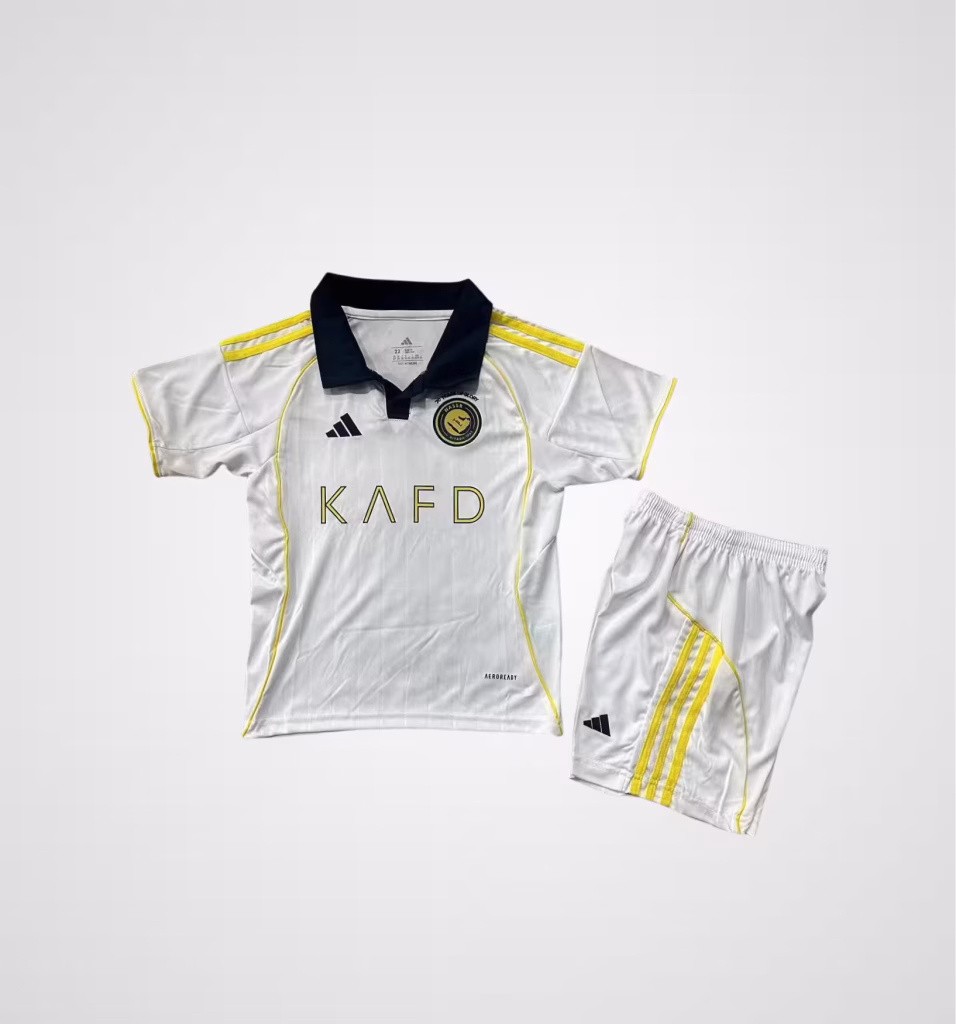 Al-Nassr FC 25-26 Third Kit Kids