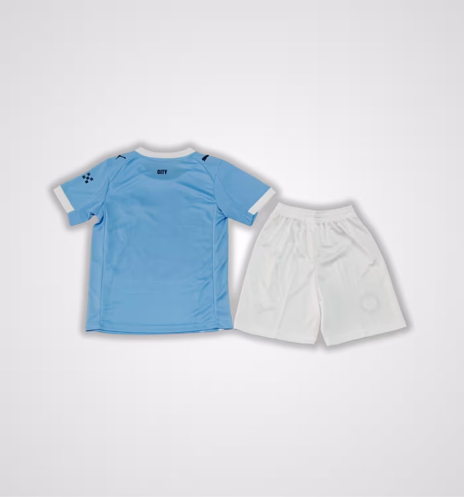 Manchester City 25-26 Home Kit Kids