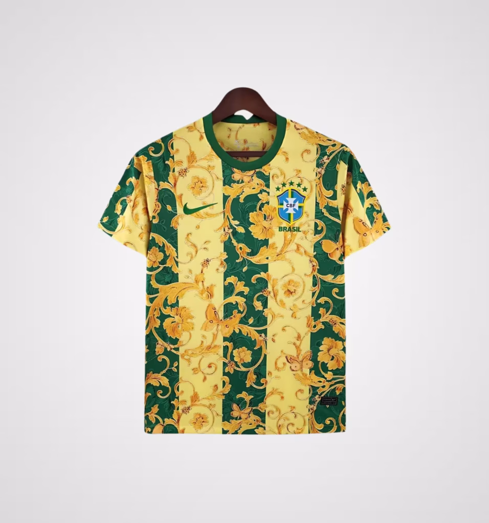 Brazil Limited Flor the Jogo Black Premium Kit Fans Version