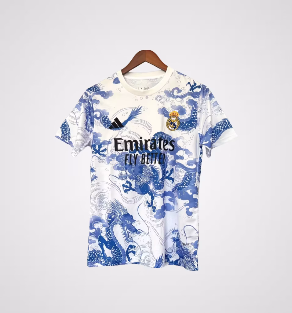 Real Madrid Limited Blue Dragon Premium Kit Fans Version