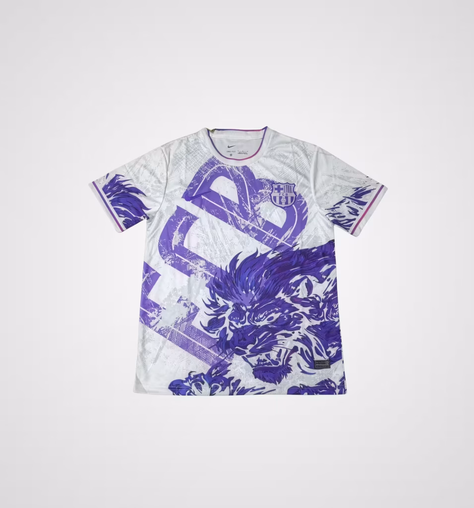FC Barcelona Limited Violet Lion Premium Kit Fans Version