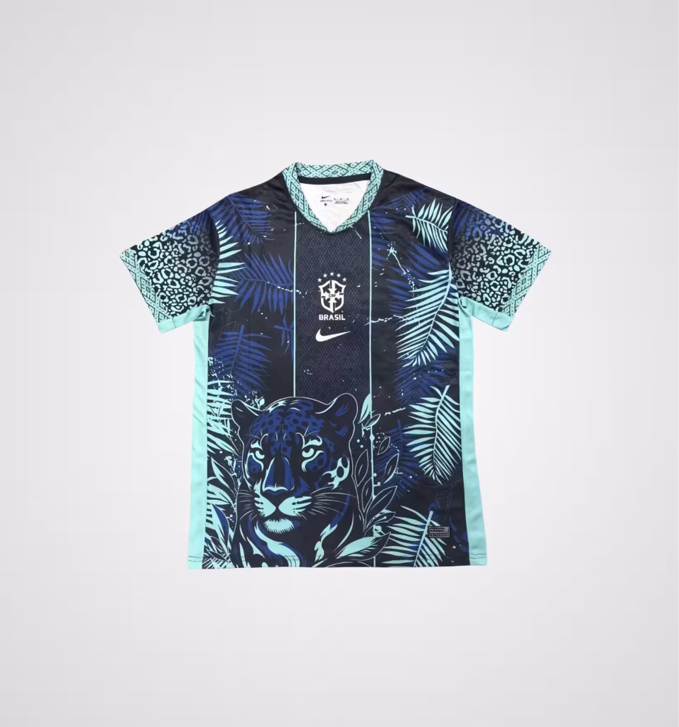 Brazil Limited Blue Panther Premium Kit Fans Version