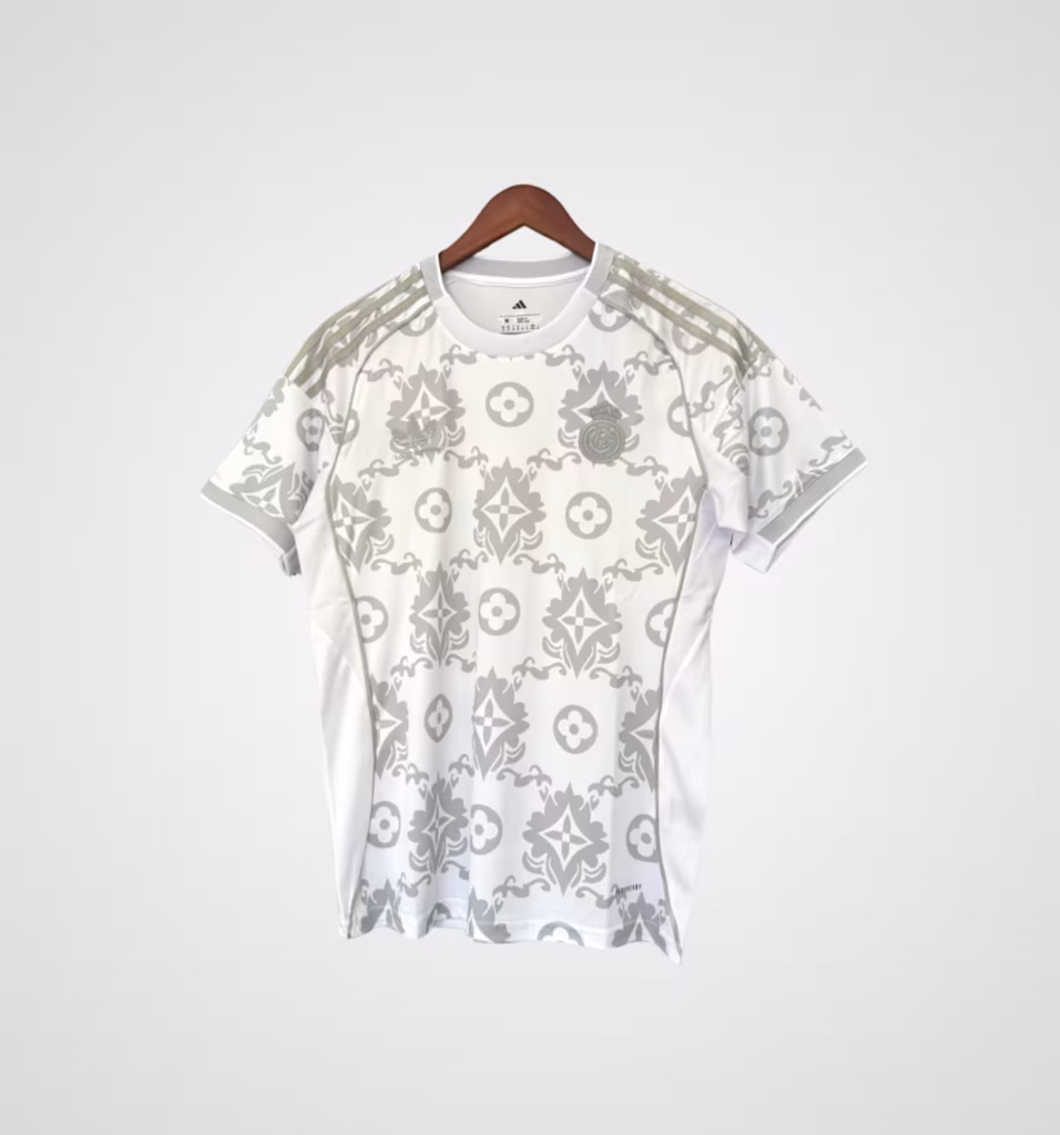 Real Madrid x Louis Vuitton Limited white Premium Kit Fans Version