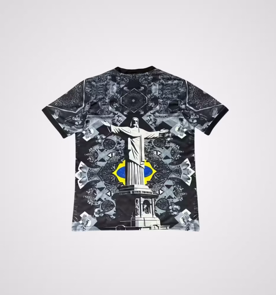 Brazil Limited Jesus Christ Black Premium Kit Fans Version