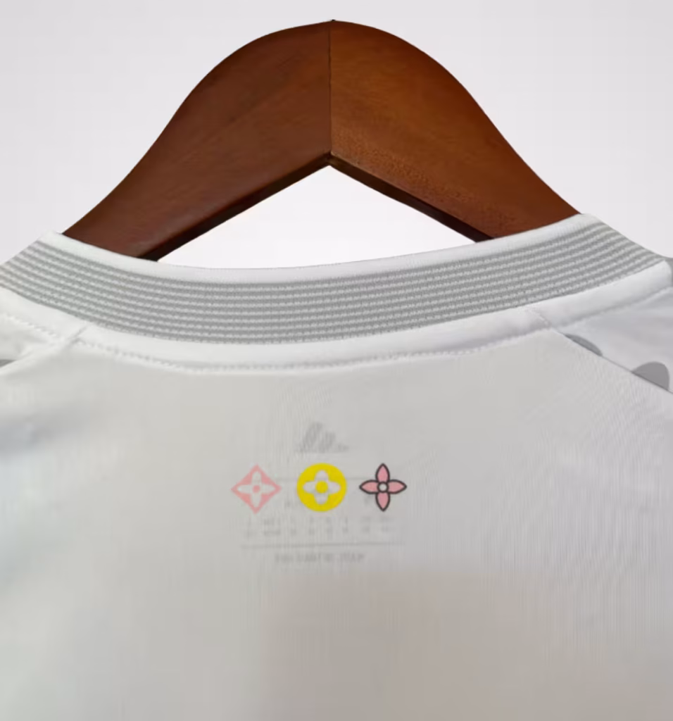 Real Madrid x Louis Vuitton Limited white Premium Kit Fans Version