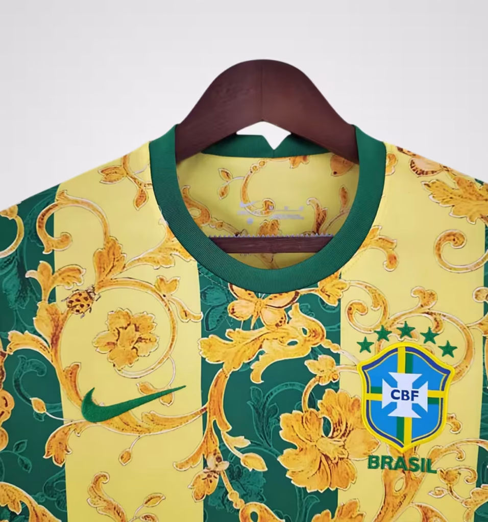 Brazil Limited Flor the Jogo Black Premium Kit Fans Version