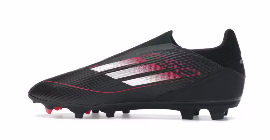 F50 Laceless Black Red