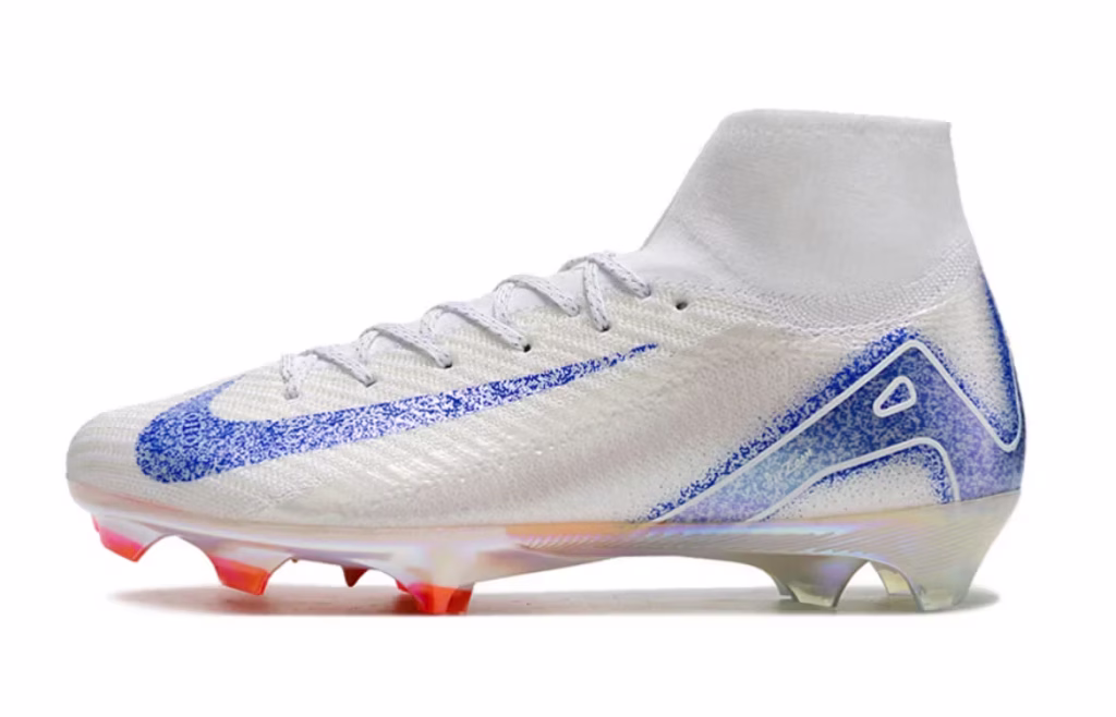Mercurial Superfly 10 Elite White Dark Blue FG/SG