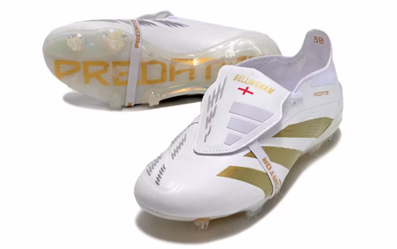 Adidas Predator 30 Elite FG X Bellingham Gold White