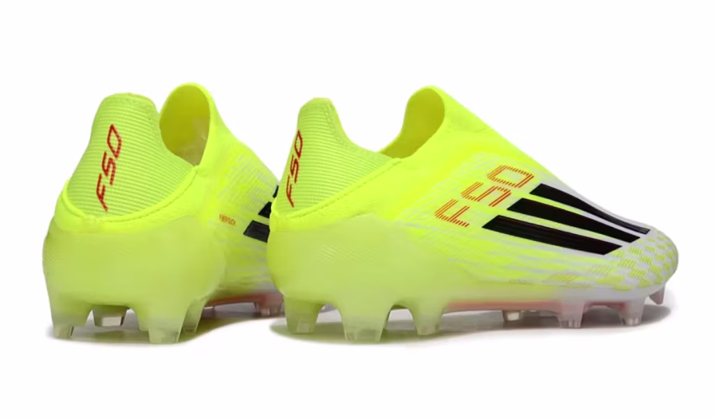F50 Elite Laceless FG Neon Green