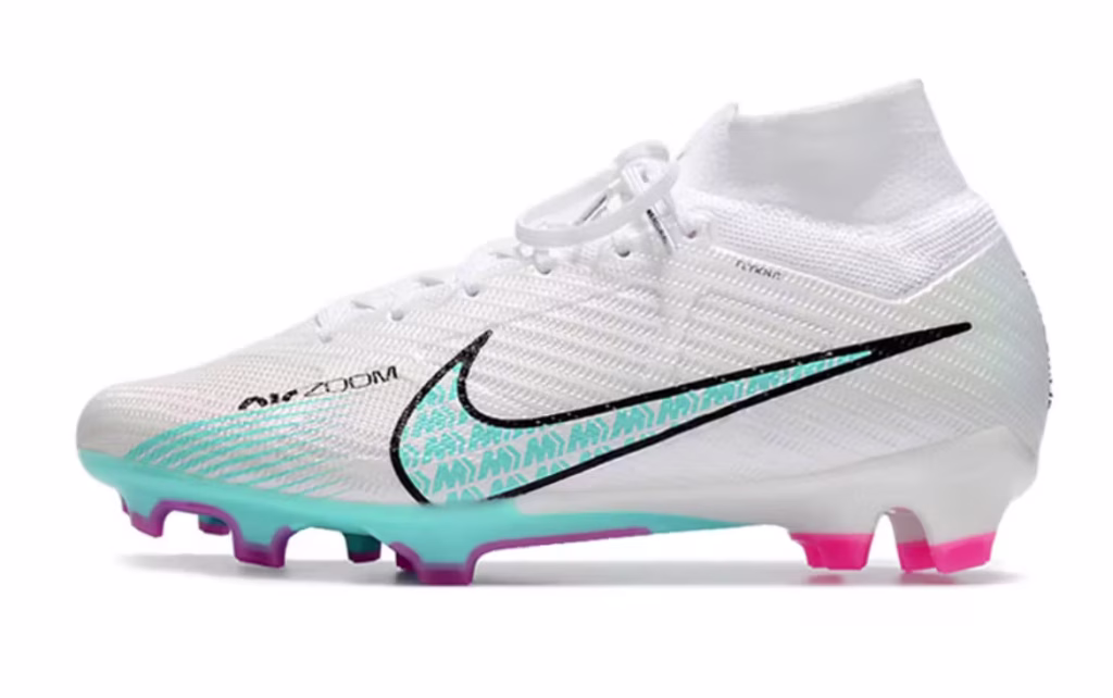 Mercurial Superfly 9 Elite FG White Light Blue