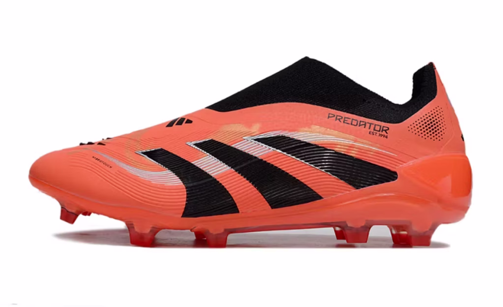 Predator Elite Laceless FG Orange Black