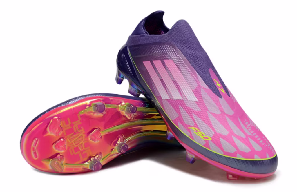 F50 Laceless x Lamine Yamal "304" Pink Purple